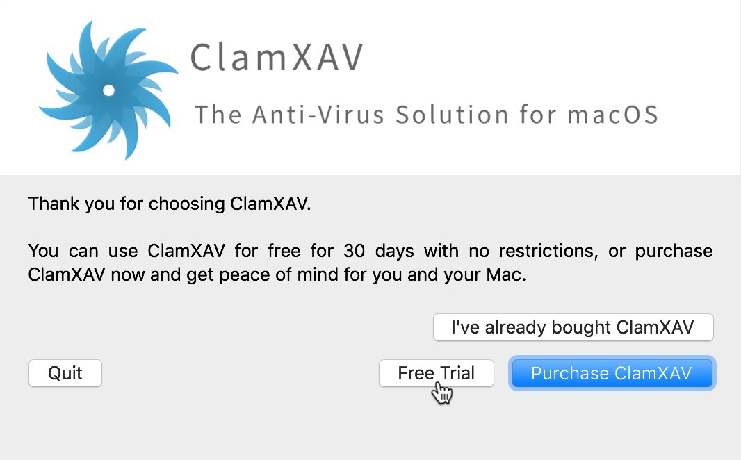 mac os x virus protection free
