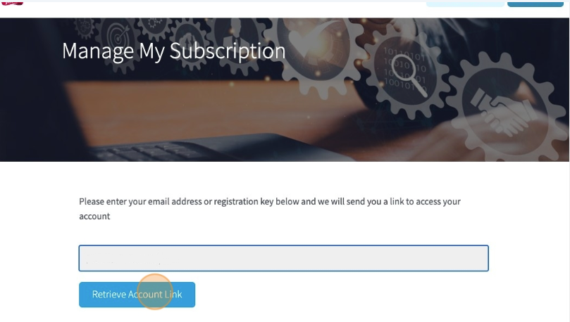 manage subscription step 1